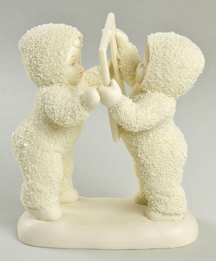 Snowbabies You'Ve Got Cutes Little Baby F - With Box Bx381 by Department 56-1