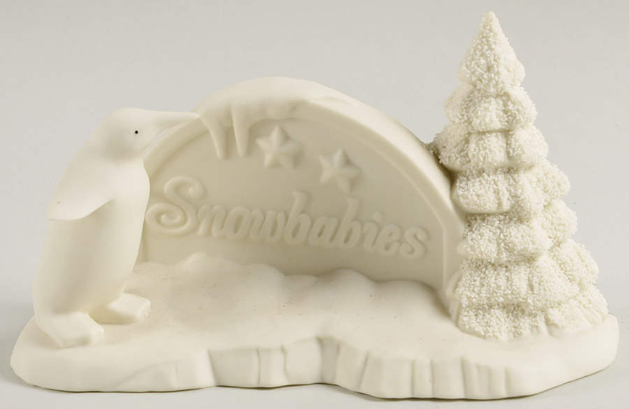 Snowbabies Snowbabies Polar Sign - No Box by Department 56-1