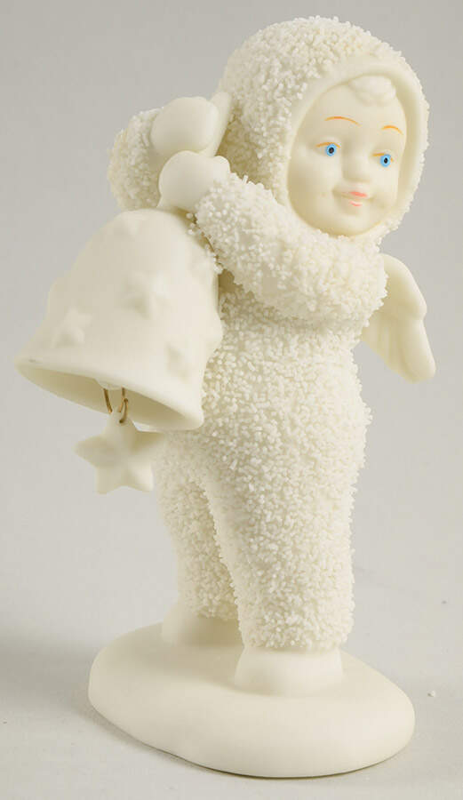Snowbabies Jingle Bell - No Box by Department 56-1