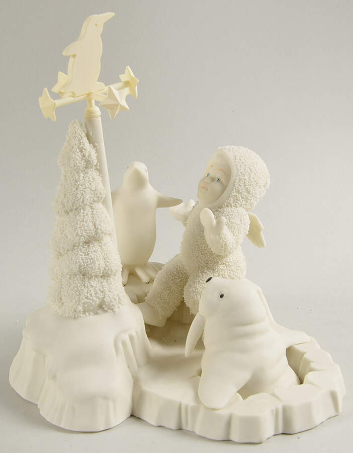 Snowbabies Will It Snow Today - Boxed by Department 56-1