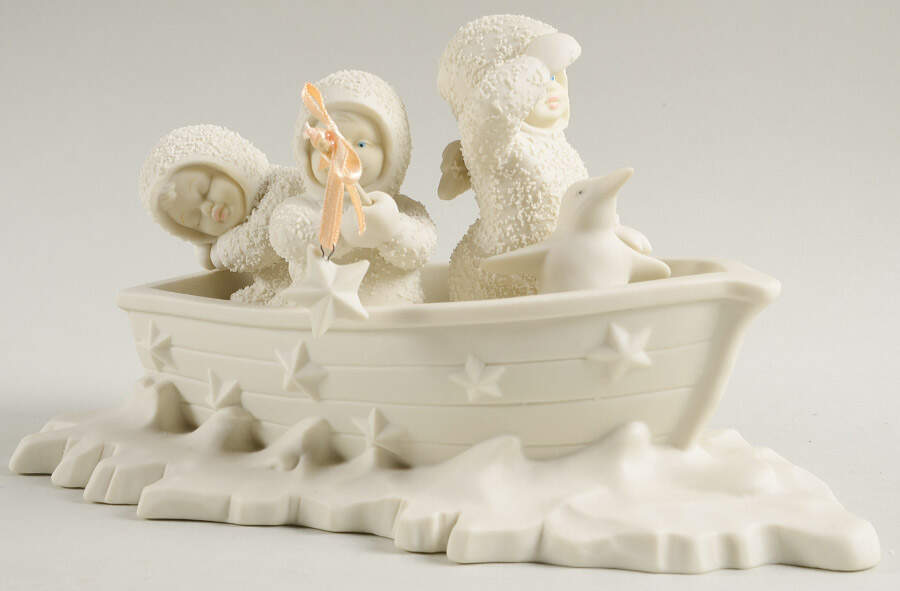 Snowbabies Winken, Blinken, And Nod - Boxed by Department 56-1