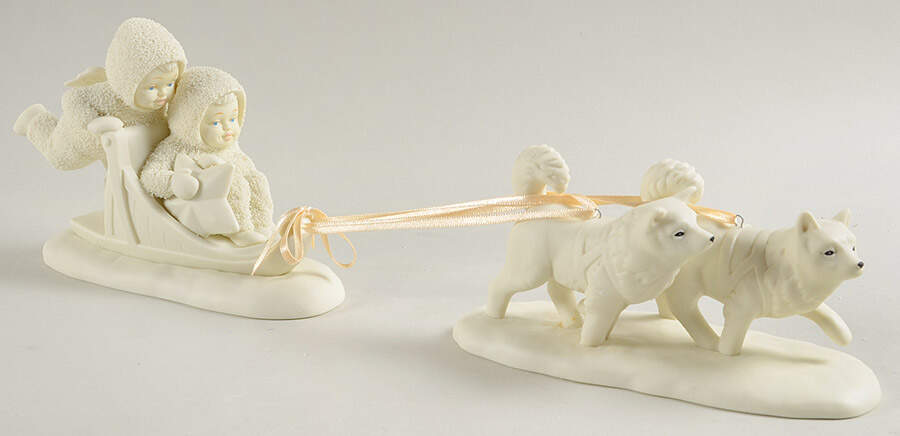 Snowbabies Mush - Boxed by Department 56-1