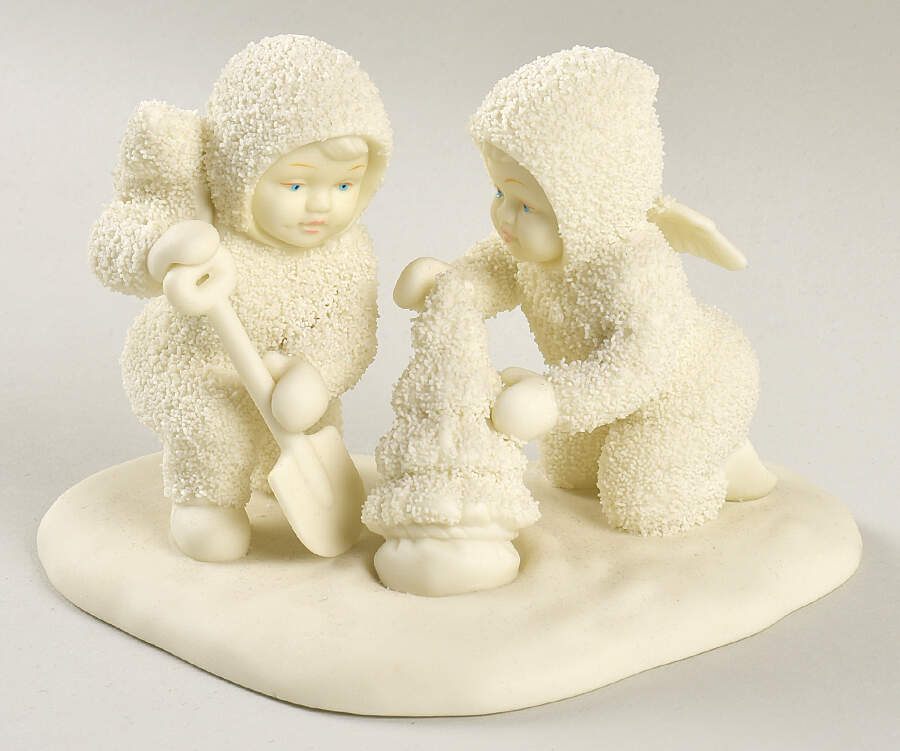 Snowbabies Starry Pines   - No Box by Department 56-1