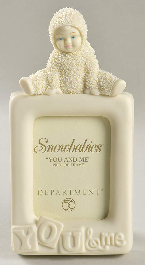 Snowbabies You And Me-Picture Frame - Boxed by Department 56-1