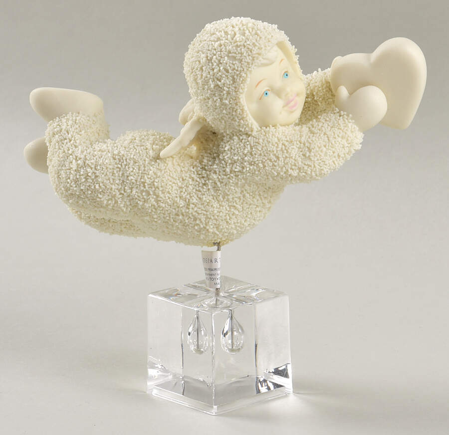 Snowbabies Falling For You - Bx414 With Box by Department 56-1