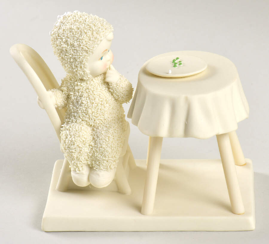 Snowbabies I Don't Care If They Are Good For Me - Boxed by Department 56-1