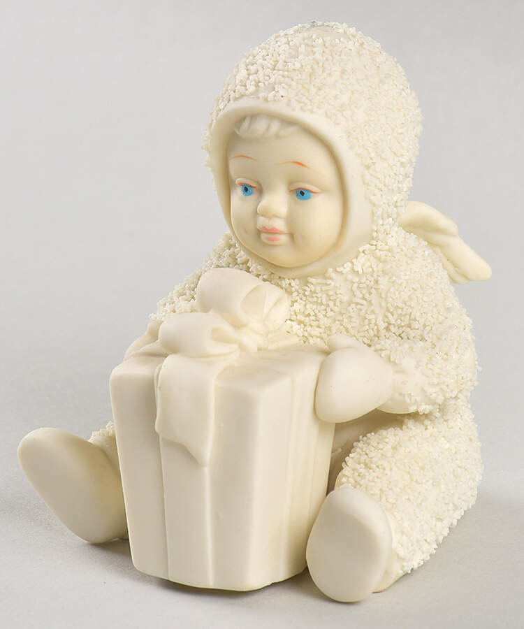 Snowbabies Can I Open It Now? - Boxed by Department 56-1