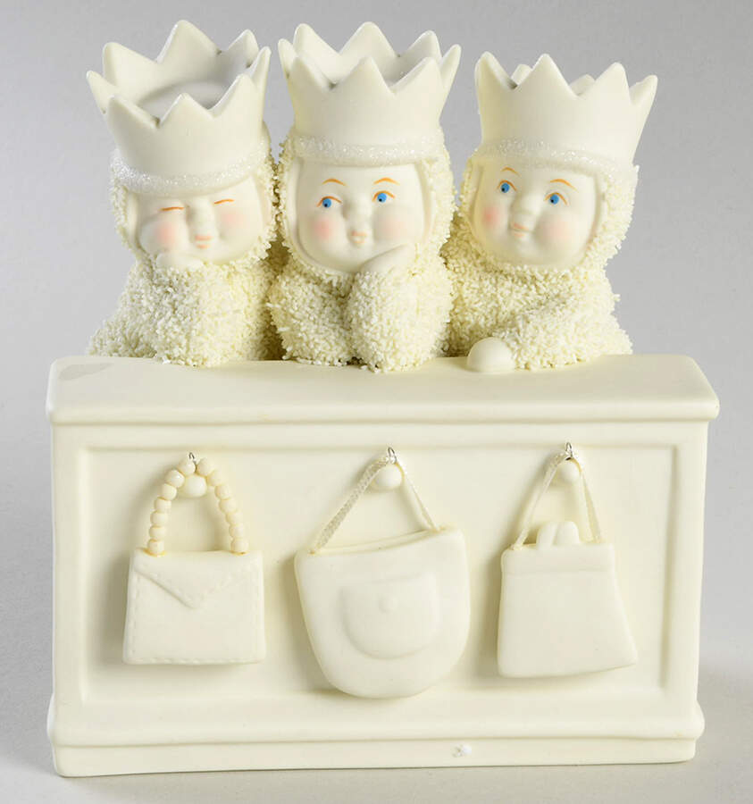 Snowbabies Party Princesses - Nb935, No Box by Department 56-1