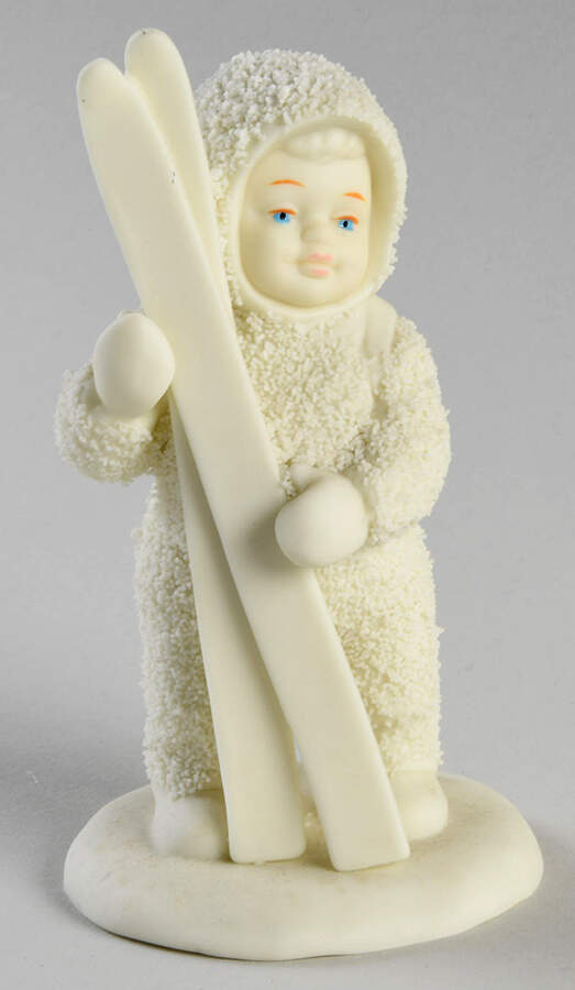 Snowbabies Lets Go Skiing - Boxed by Department 56-1