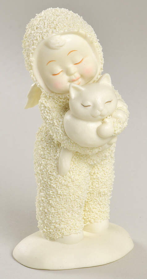 Snowbabies Kitten Carrier - Boxed by Department 56-1