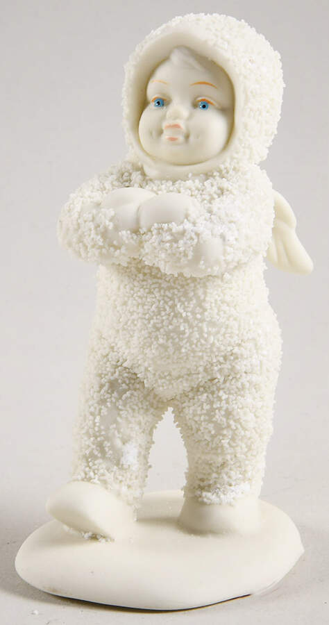 Snowbabies Dancing To A Tune-Arms Folded - No Box 37a by Department 56-1