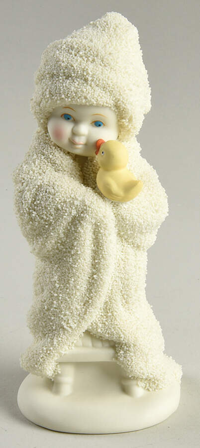 Snowbabies Squeaky Clean - Nb712, No Box by Department 56-1