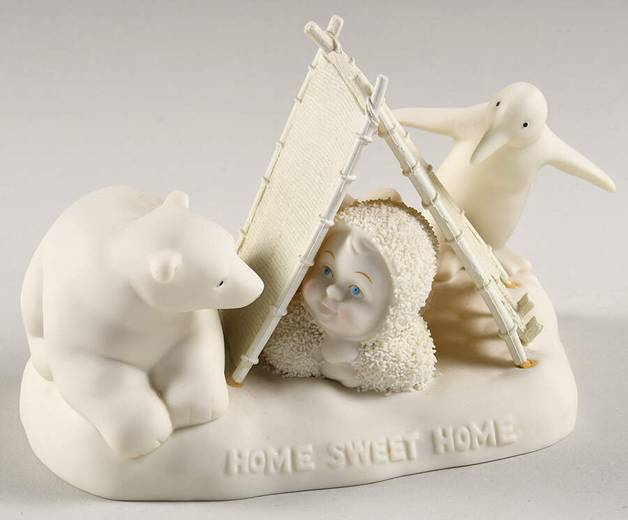 Snowbabies Home Sweet Home - With Box Bx937 by Department 56-1