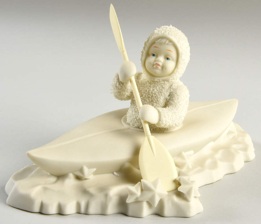 Snowbabies Crossing Starry Skies - With Box by Department 56-1