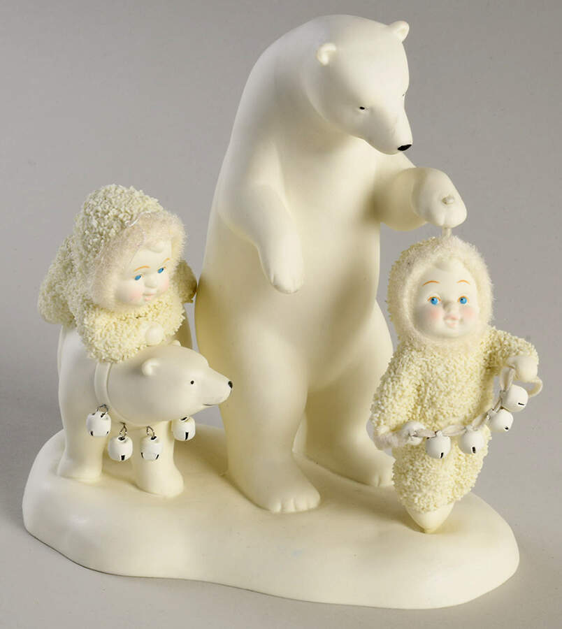 Snowbabies A Polar Jingle Bell Twist - Boxed by Department 56-1