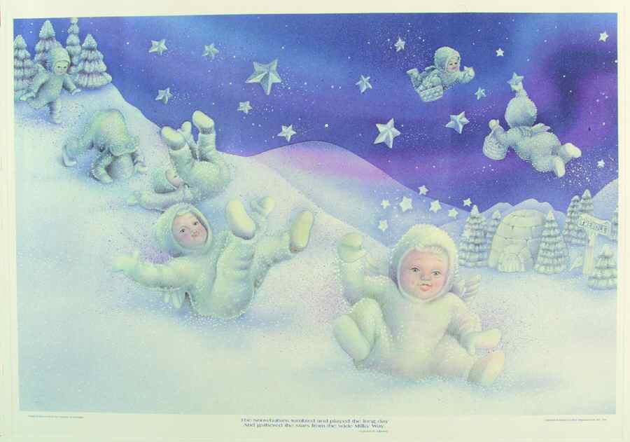 Snowbabies Limited Edition Print - Boxed by Department 56-1