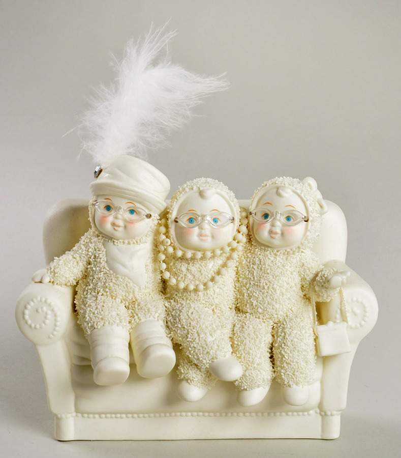 Snowbabies Girlfriends - Nb 637, No Box by Department 56-1