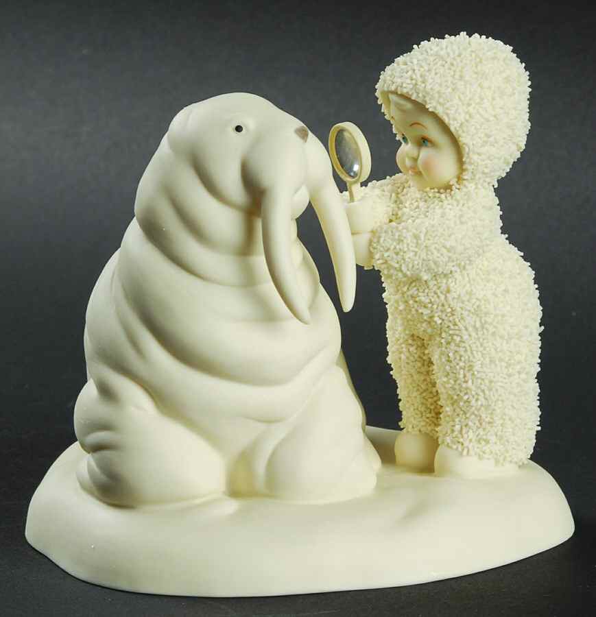 Snowbabies May All Your Wrinkles Be Laughlines - Boxed by Department 56-1