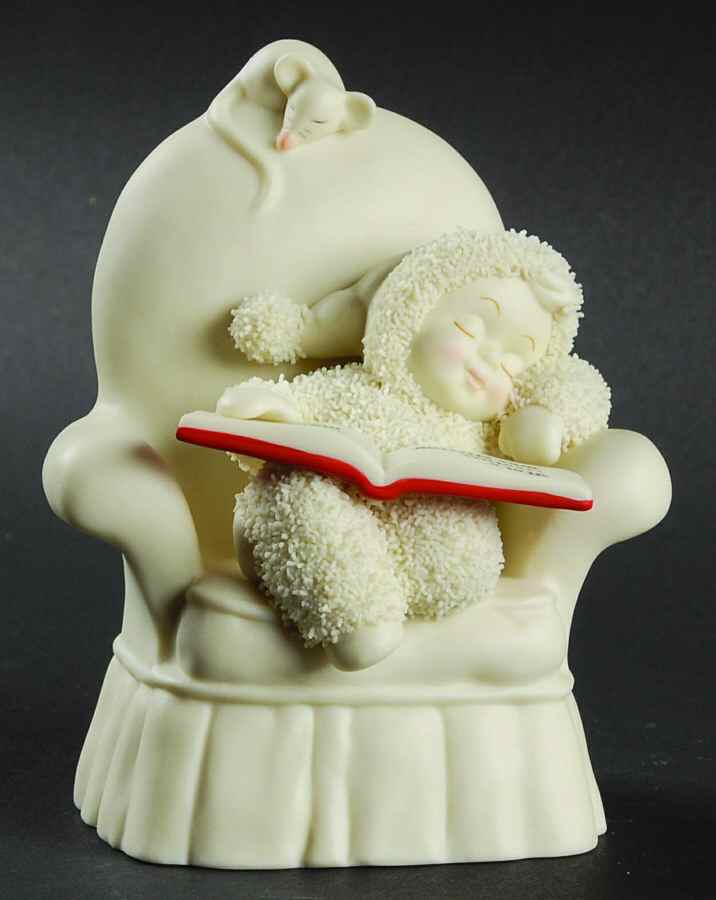 Snowbabies Not A Creature Was Stirring-Red Book - No Box 258 by Department 56-1