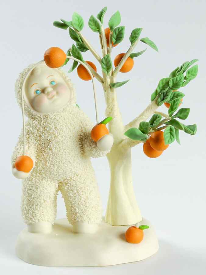 USA - Snowbabies Orange Grove - Florida - Boxed by Department 56-1