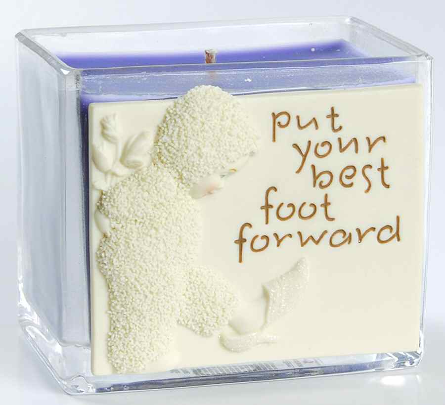 Snowbabies Put Your Best Foot Forward Can - No Box by Department 56-1