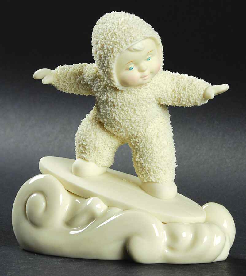 USA - Snowbabies Surf's Up - California - Boxed by Department 56-1
