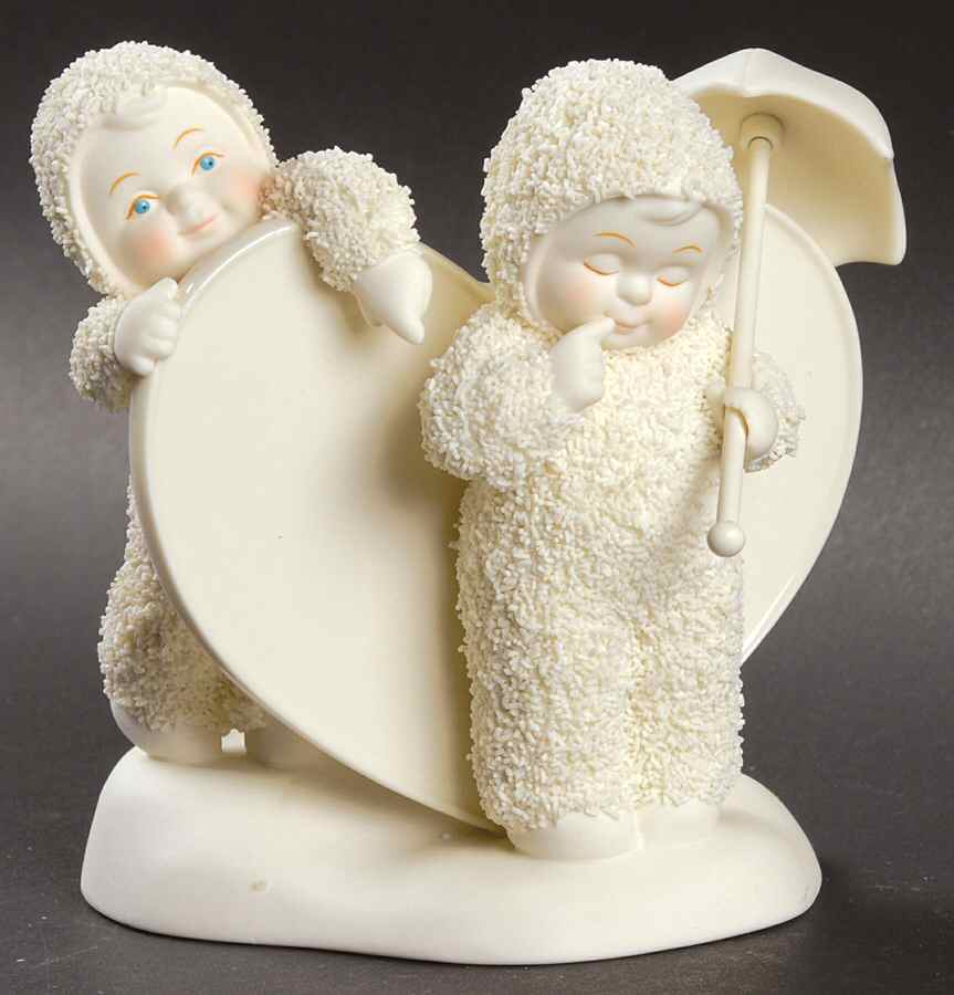 Snowbabies Ps I Love You W/ Flat Gift - With Box Bx315 by Department 56-1