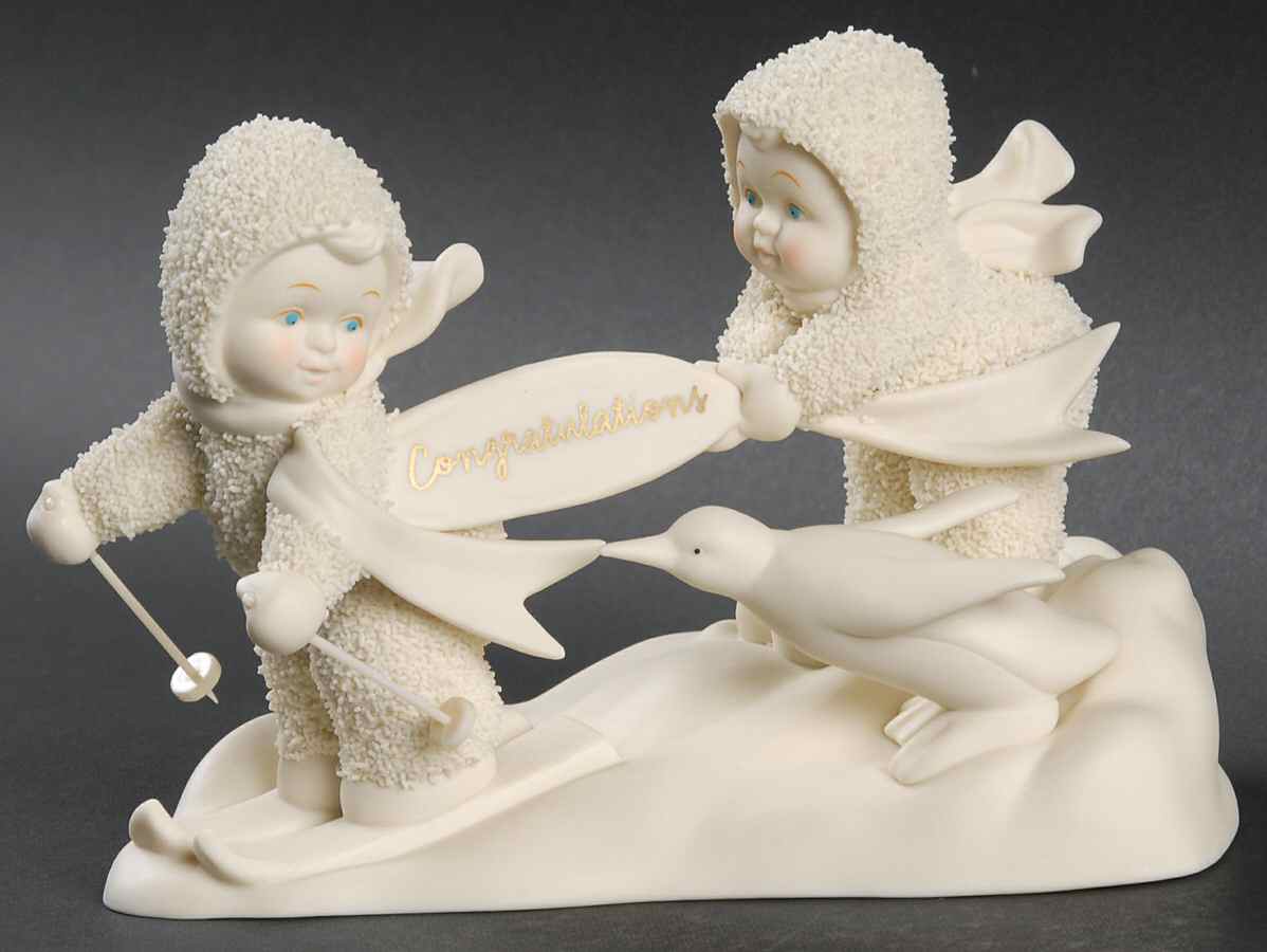 Snowbabies Congratulations - Boxed by Department 56-1