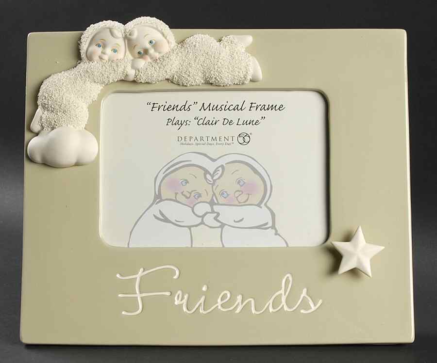 Snowbabies Friends Musical Frame - No Box by Department 56-1