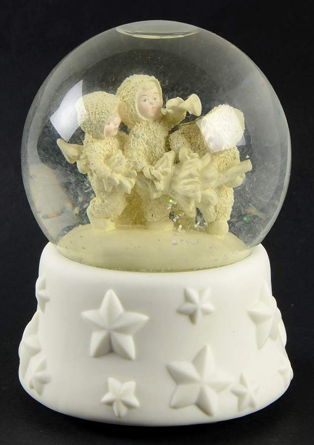 Snowbabies Waterglobe Hi-Ho - No Box by Department 56-1