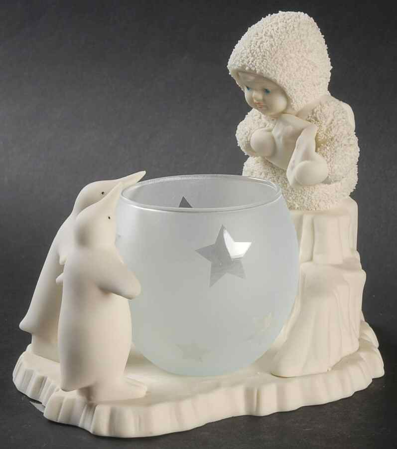 Snowbabies Once Upon A Time-Votive Holder - No Box by Department 56-1