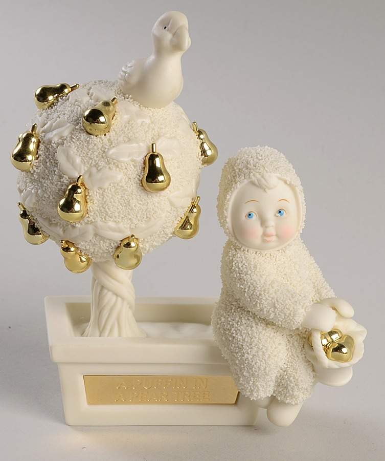 The Gift of Christmas Puffin In A Pear Tree - Boxed by Department 56-1