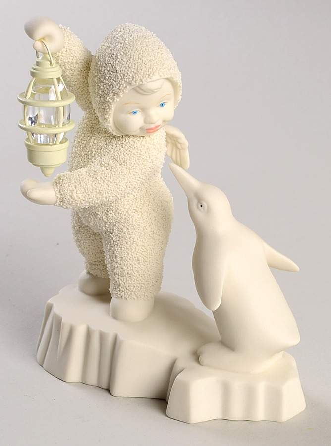 Snowbabies I'Ii Light The Way - Boxed by Department 56-1