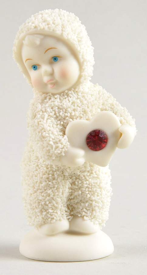 Snowbabies My Heart Shines For You-Red Stone - Boxed by Department 56-1