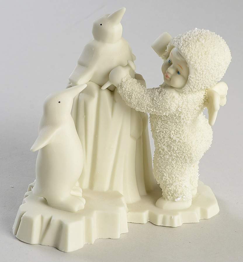 Snowbabies I'm An Artist-Making An Ice Sculpture  - Boxed by Department 56-1