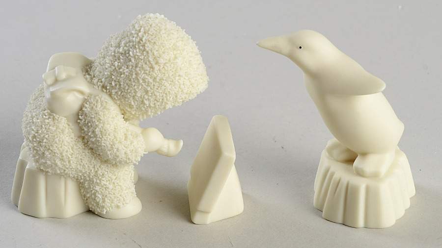 Snowbabies I'm An Artist - Set Of 3 - Bx429 With Box by Department 56-1