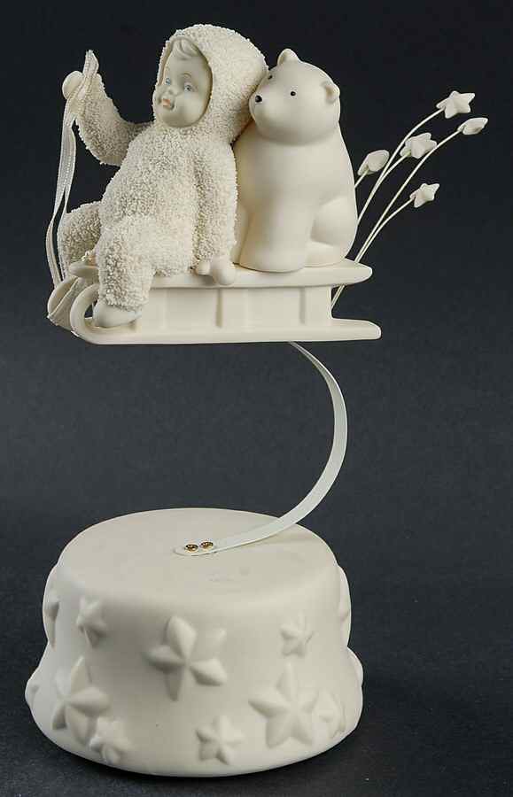 Snowbabies Music Boxes Sliding Through The Milky Way-Twinkle Li - Boxed by Department 56-1