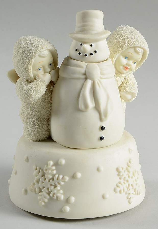 Snowbabies Did He See You?-Musical - Boxed by Department 56-1
