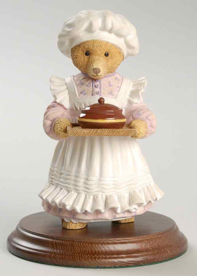The Upstairs Downstairs Bears Mrs Bumble - Boxed by Department 56-1