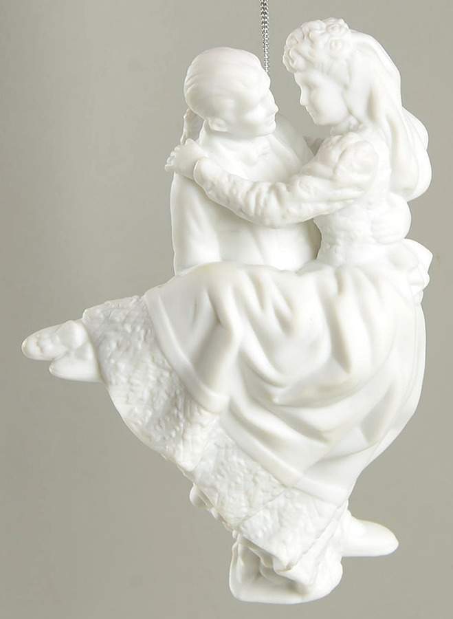 Winter Silhouettes-Porcelain First Christmas Together-Orn - No Box by Department 56-1