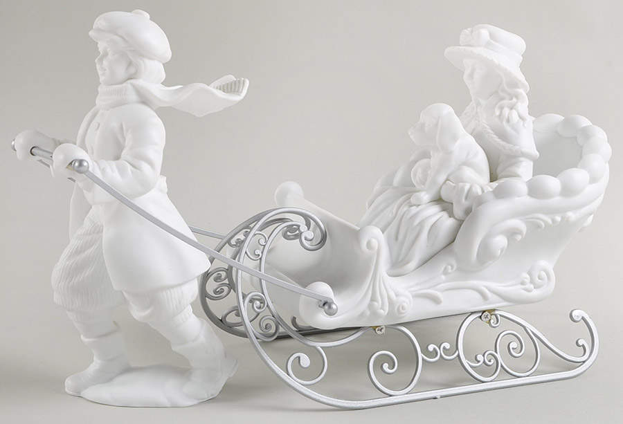 Winter Silhouettes-Porcelain Let It Snow - Boxed by Department 56-1