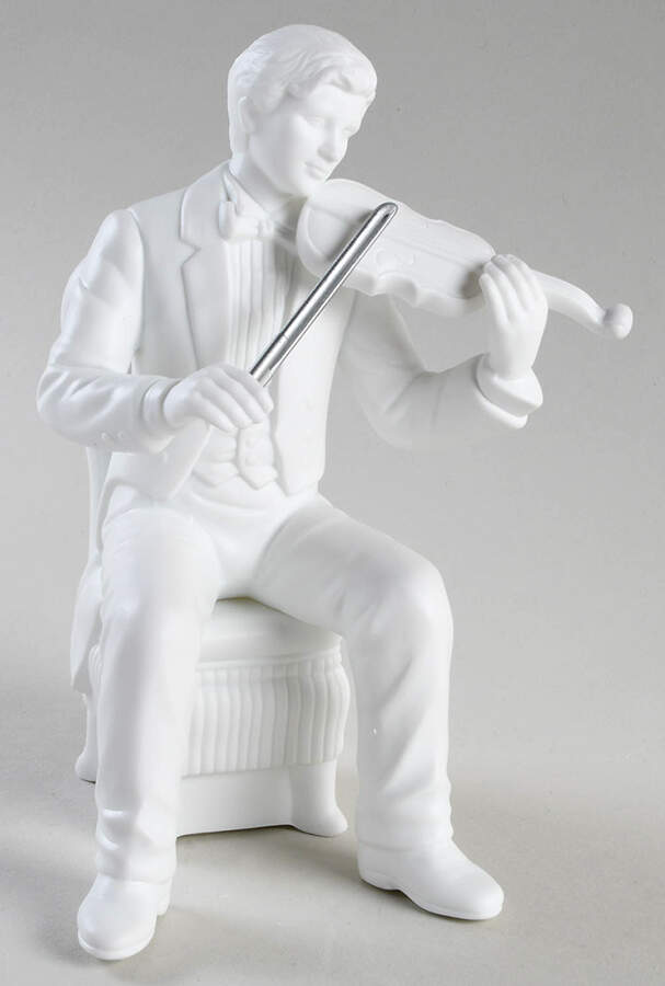 Winter Silhouettes-Porcelain Concerto Violinist - Boxed by Department 56-1