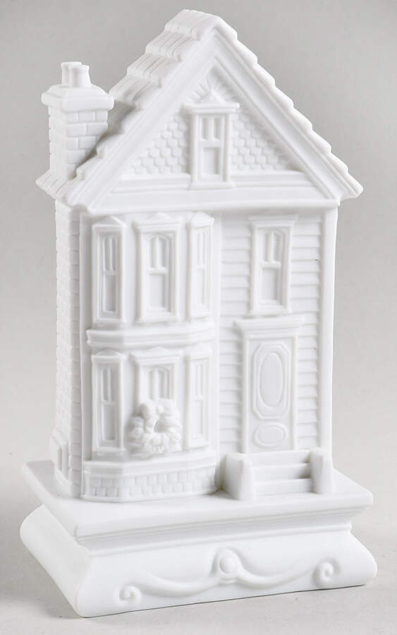 Winter Silhouettes-Porcelain Dollhouse With No Furniture - No Box 45b by Department 56-1