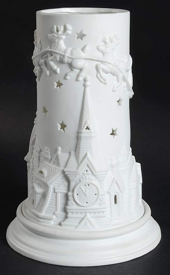 Winter Silhouettes-Porcelain Winter Night - No Box by Department 56-1