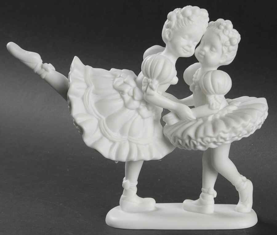 Winter Silhouettes-Porcelain Sugar Plum Fairies - No Box by Department 56-1