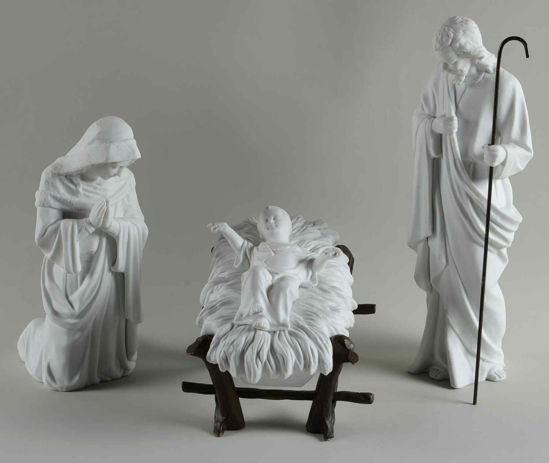 Silhouette Treasures-Large Nativity The Nativity-Boxed Set Of 4 - No Box by Department 56-1