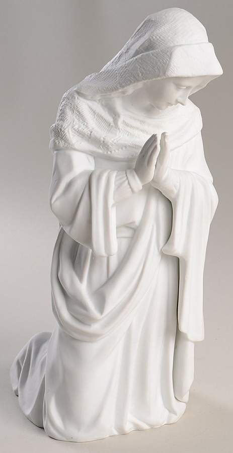 Silhouette Treasures-Large Nativity Mary - No Box by Department 56-1