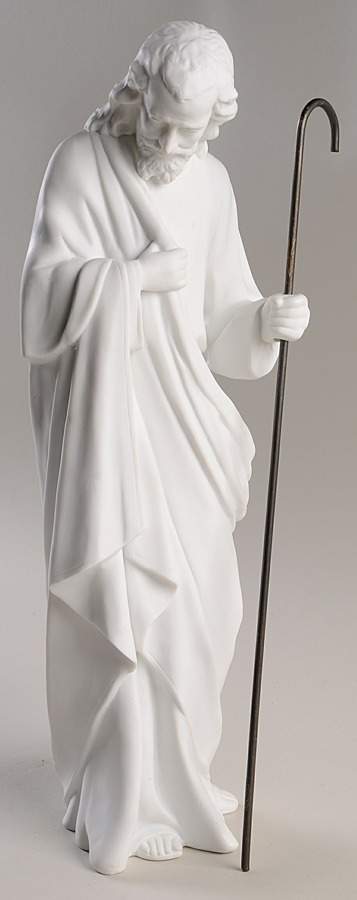 Silhouette Treasures-Large Nativity Joseph With Crook - No Box by Department 56-1