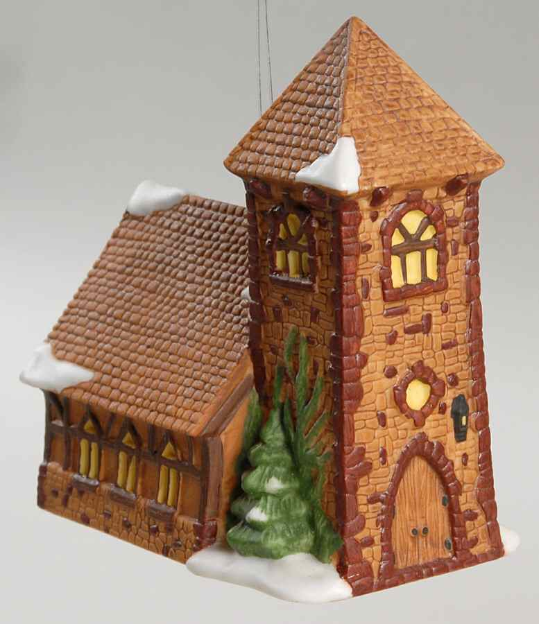 Dickens Village-Ornament Dicken's Village Church - Boxed by Department 56-1