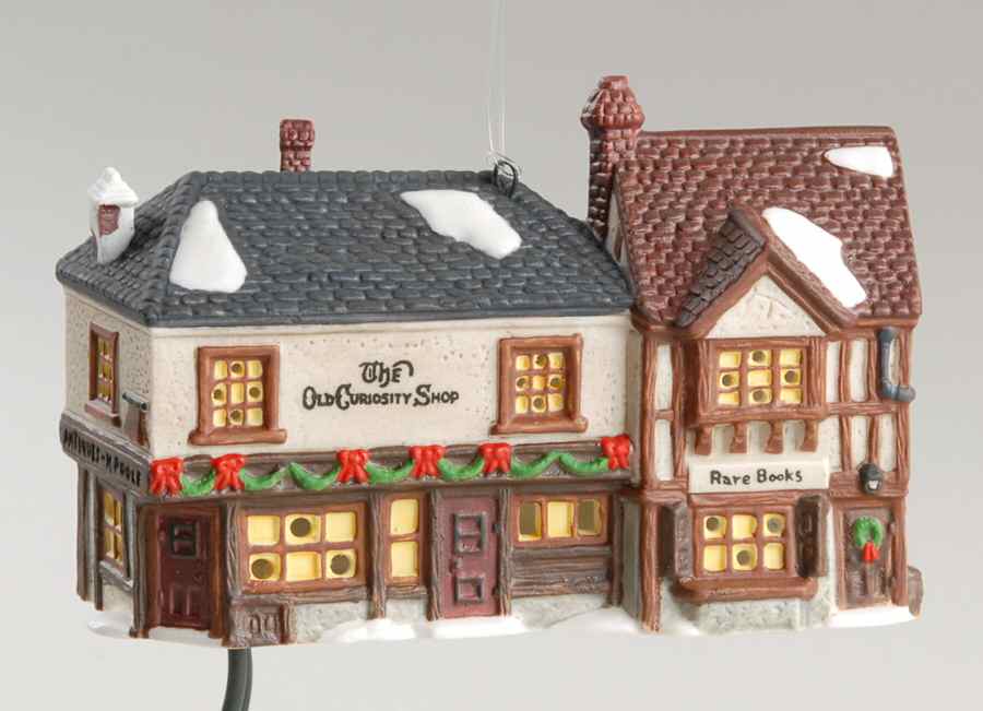 Dickens Village-Ornament The Old Curiosity Shop-With Light Cord - Boxed by Department 56-1